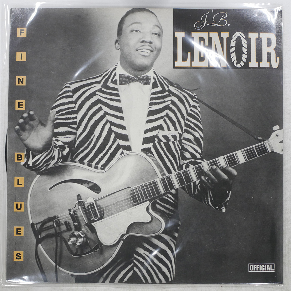 J.B. LENOIR FINE BLUES OFFICIAL 6049 LP