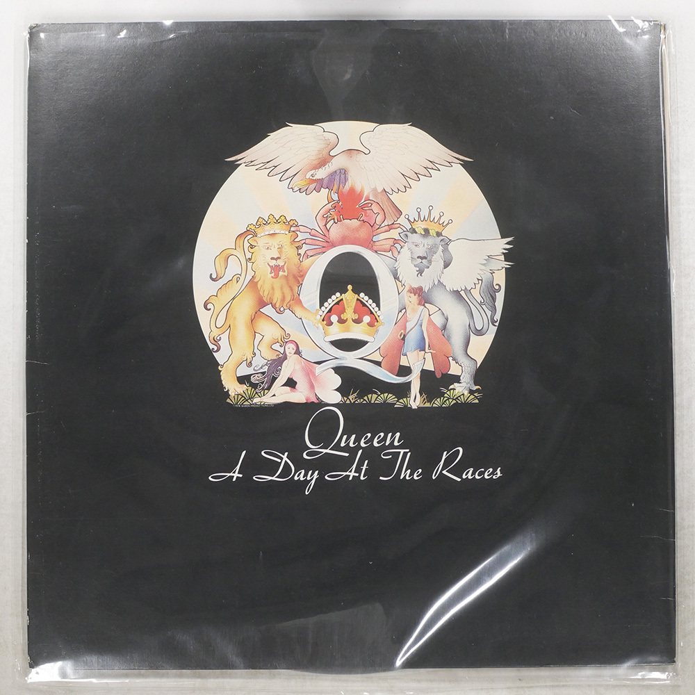 QUEEN A DAY AT THE RACES EMI EMTC104 LP