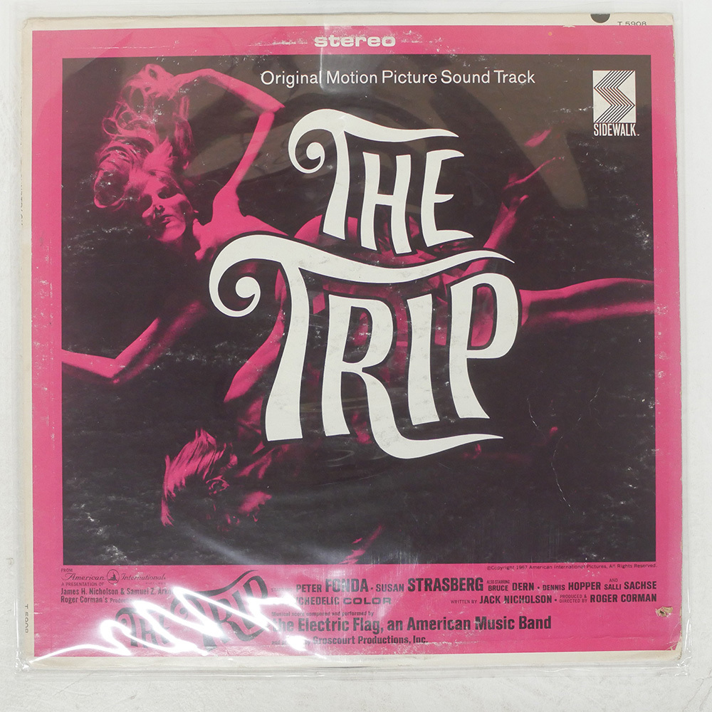 ELECTRIC FLAG TRIP : ORIGINAL SOUNDTRACK SIDEWALK T5908 LP