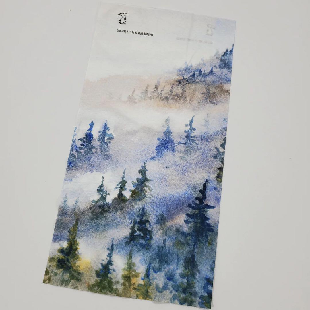 HIGH TAIL DESIGNS Hiking Gaiter Foggy Forest　ハイテールデザイン　ネックウォーマー　登山　トレラン　ハイク　UL　ウルトラライト