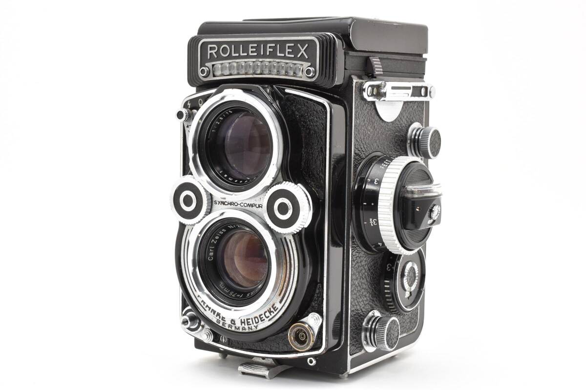 【良品・OH済み】Rolleiflex 3.5F Planar 75mm F3.5 ローライフレックス #3513