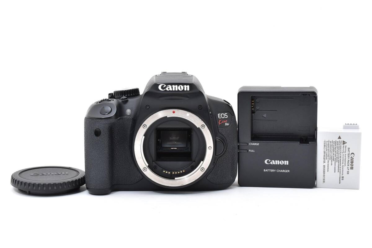 【美品】Canon EOS Kiss x6i ボディ デジタル一眼レフカメラ キャノン #3632