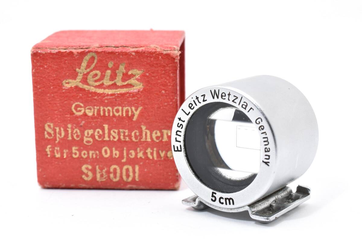 【美品】Leica 5cm 50mm SBOOI ファインダー 元箱付き ライカ #3645