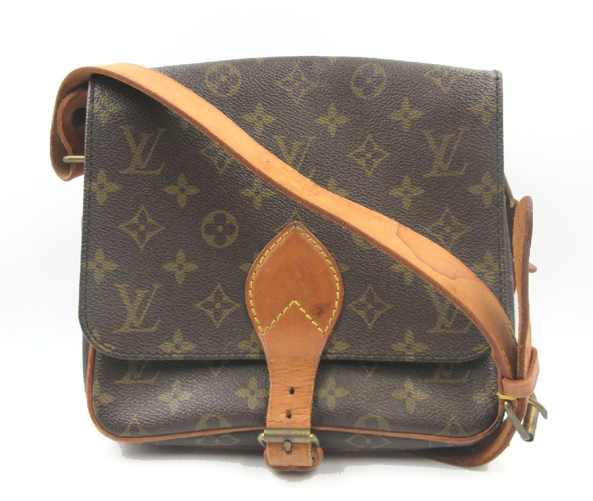 ★◇ LOUIS VUITTON ルイヴィトン ショルダーバッグ M51253 モノグラム カルトシエールMM 中古品