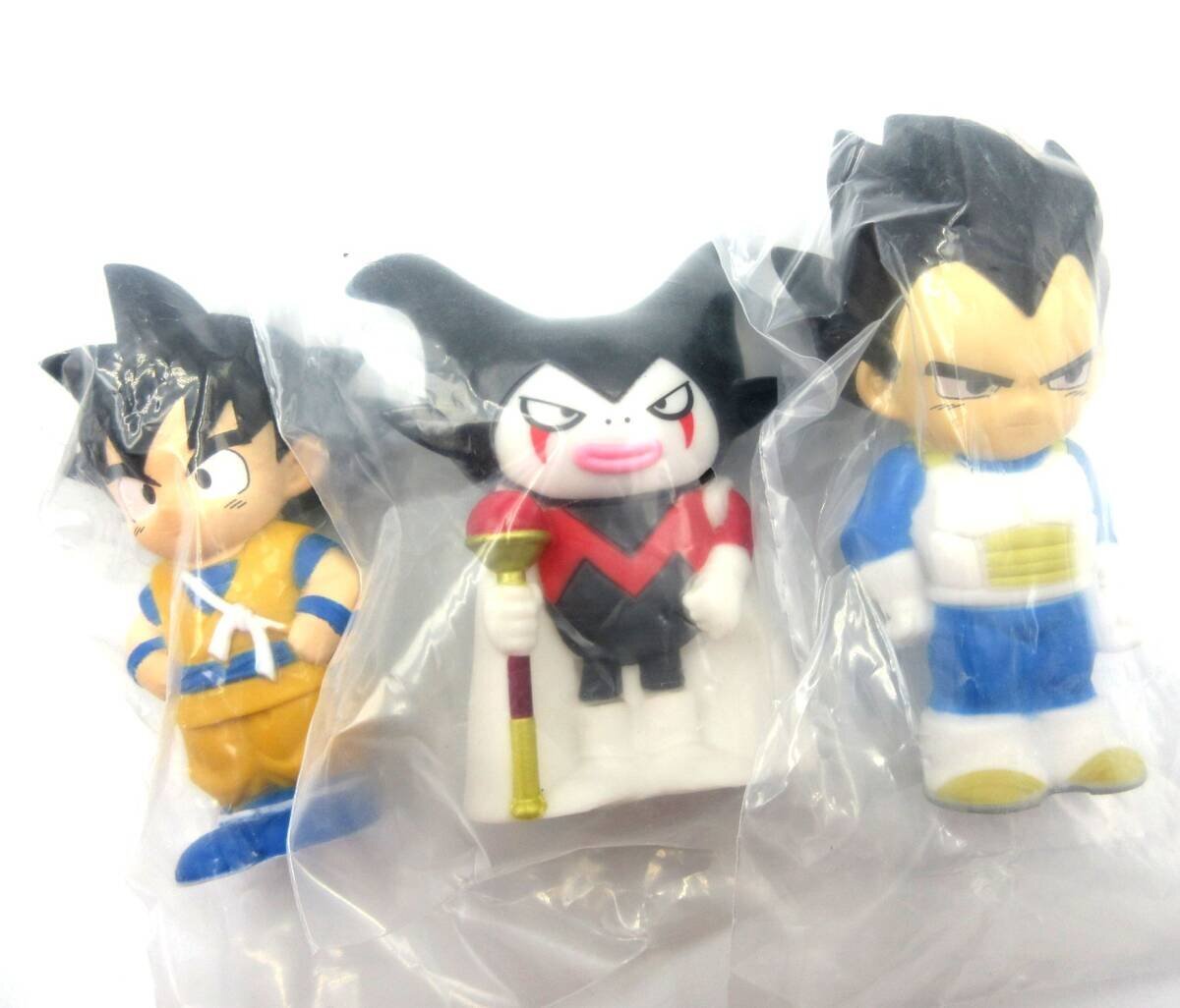 ★◇【即決有】ドラゴンボール DAIMA ソフビッツ ベジータ ミニ 孫悟空 ミニ ゴマー 3体セット まとめて 未開封品 現状渡し