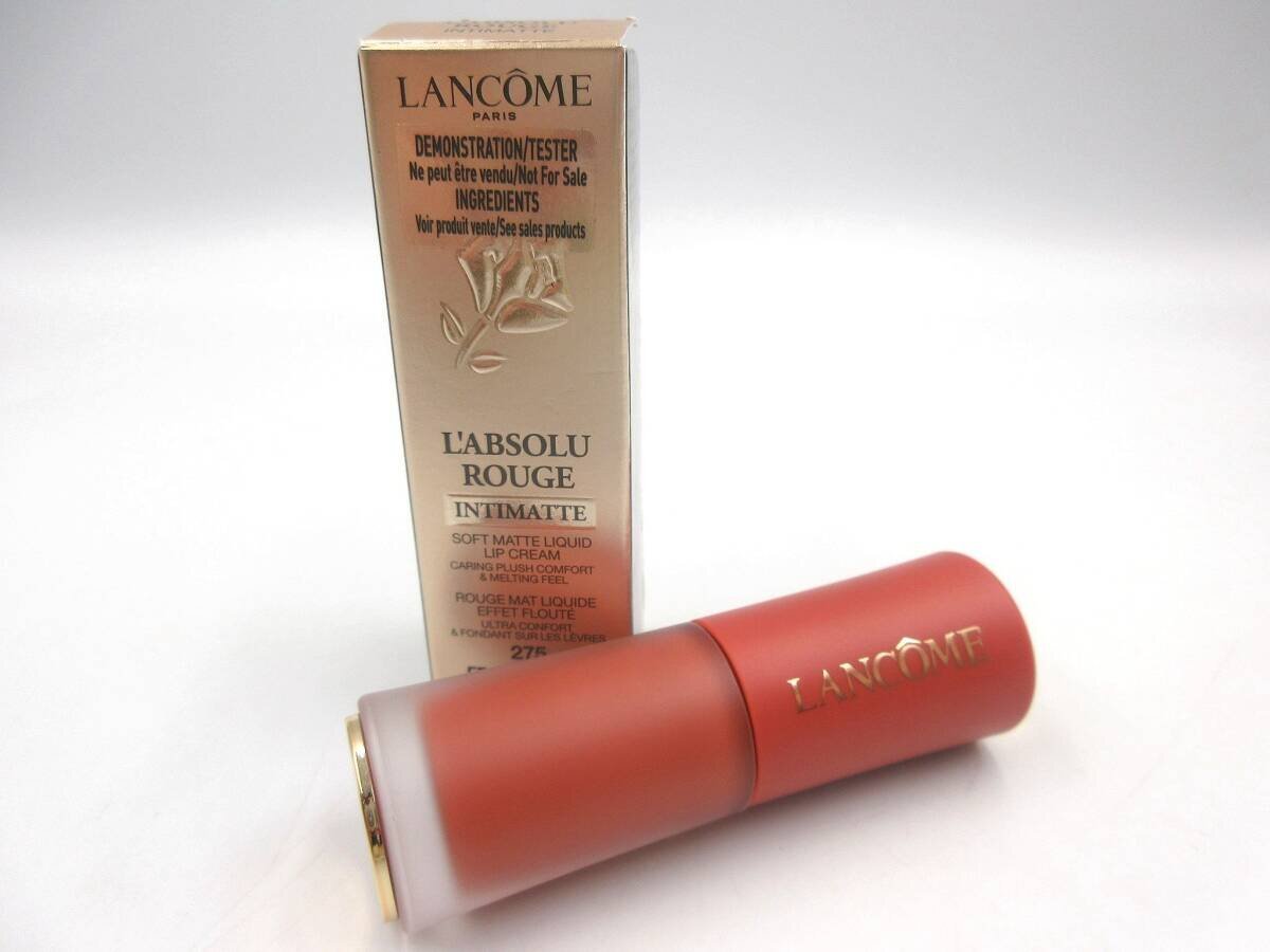 ★◎【即決有】LANCOME ラプソリュ ルージュ インティマット リキッド 275 6ml ランコム French Nude 長期個人保管品