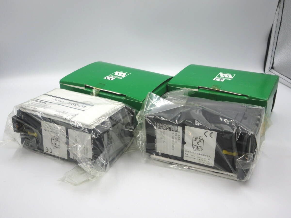 ★☆M-SYSTEM　警報設定器　KSE-A1-K3　2個セット　動作未確認