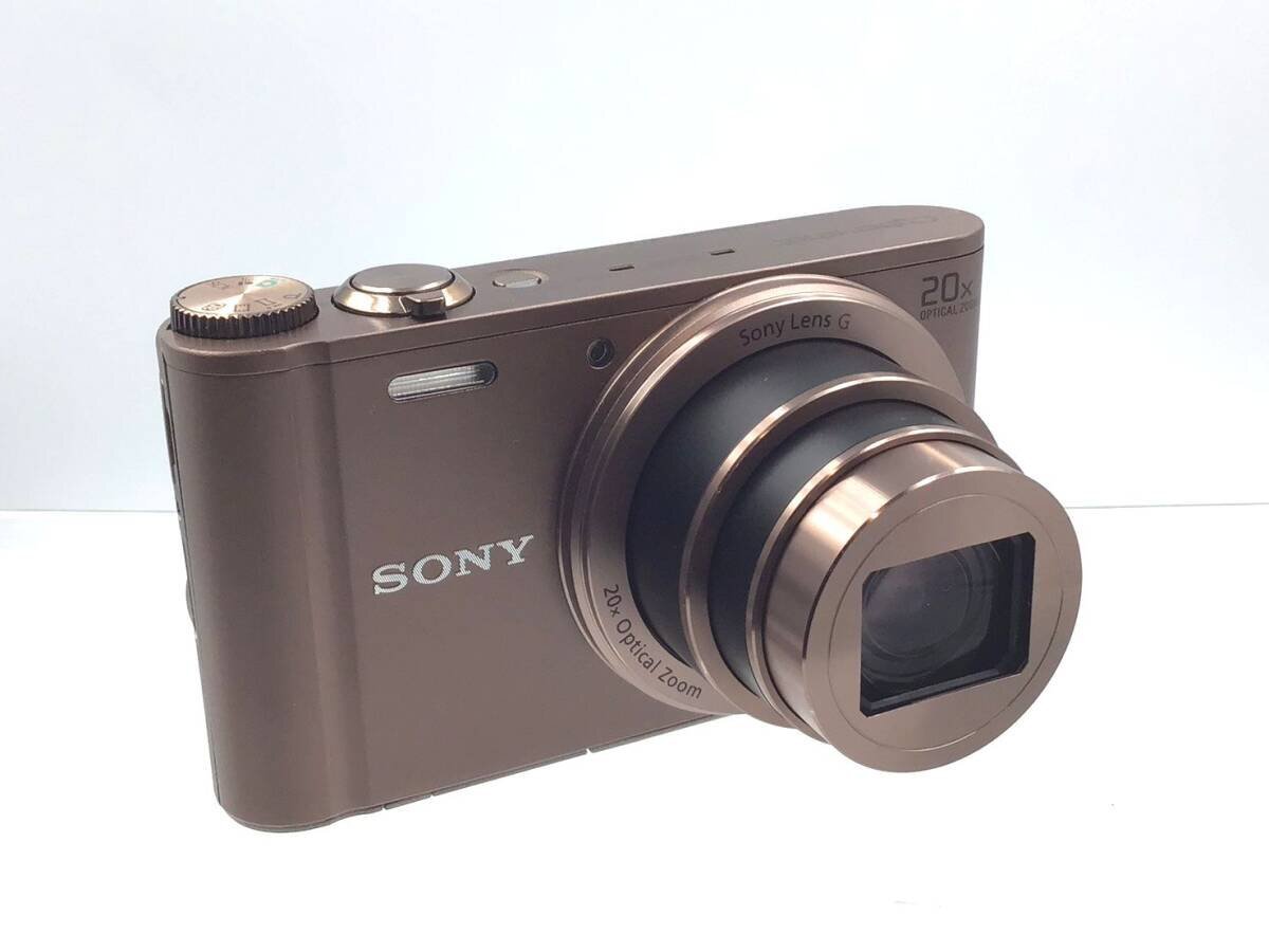 ★☆SONY　ソニー　サイバーショット　DSC-WX300　デジタルカメラ　ブラウン　動作確認済