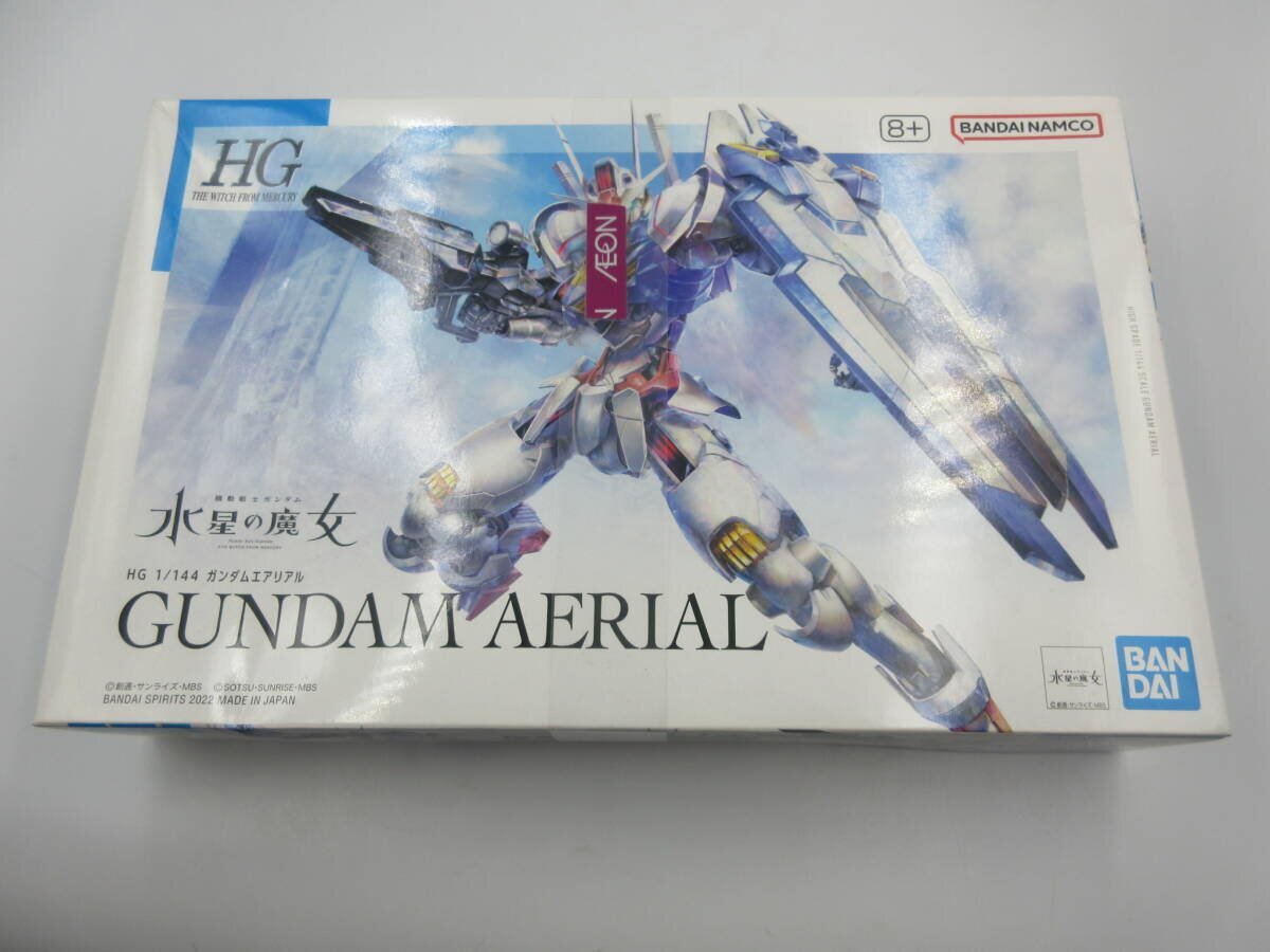 ★☆【未開封品】HG　1/144　GUNDAM　AERIAL　ガンダム　エアリアル　水星の魔女　プラモデル　BANDAI　