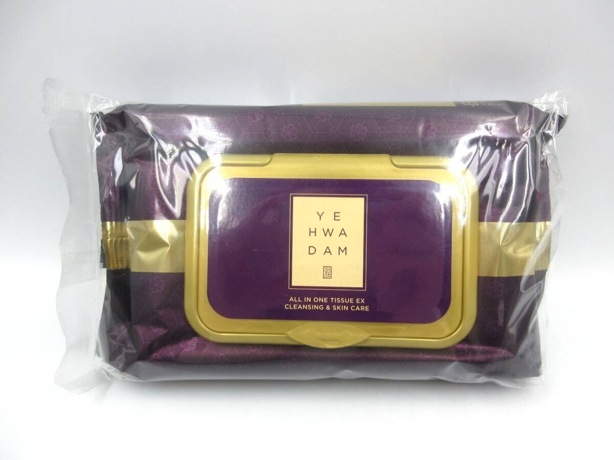 ★◇ YE HWA DAM ザ フェイスショップ イェファダム オールインワンケアシート EX 50枚入 ふき取り用クレンジング 美容液 300g 未開封品