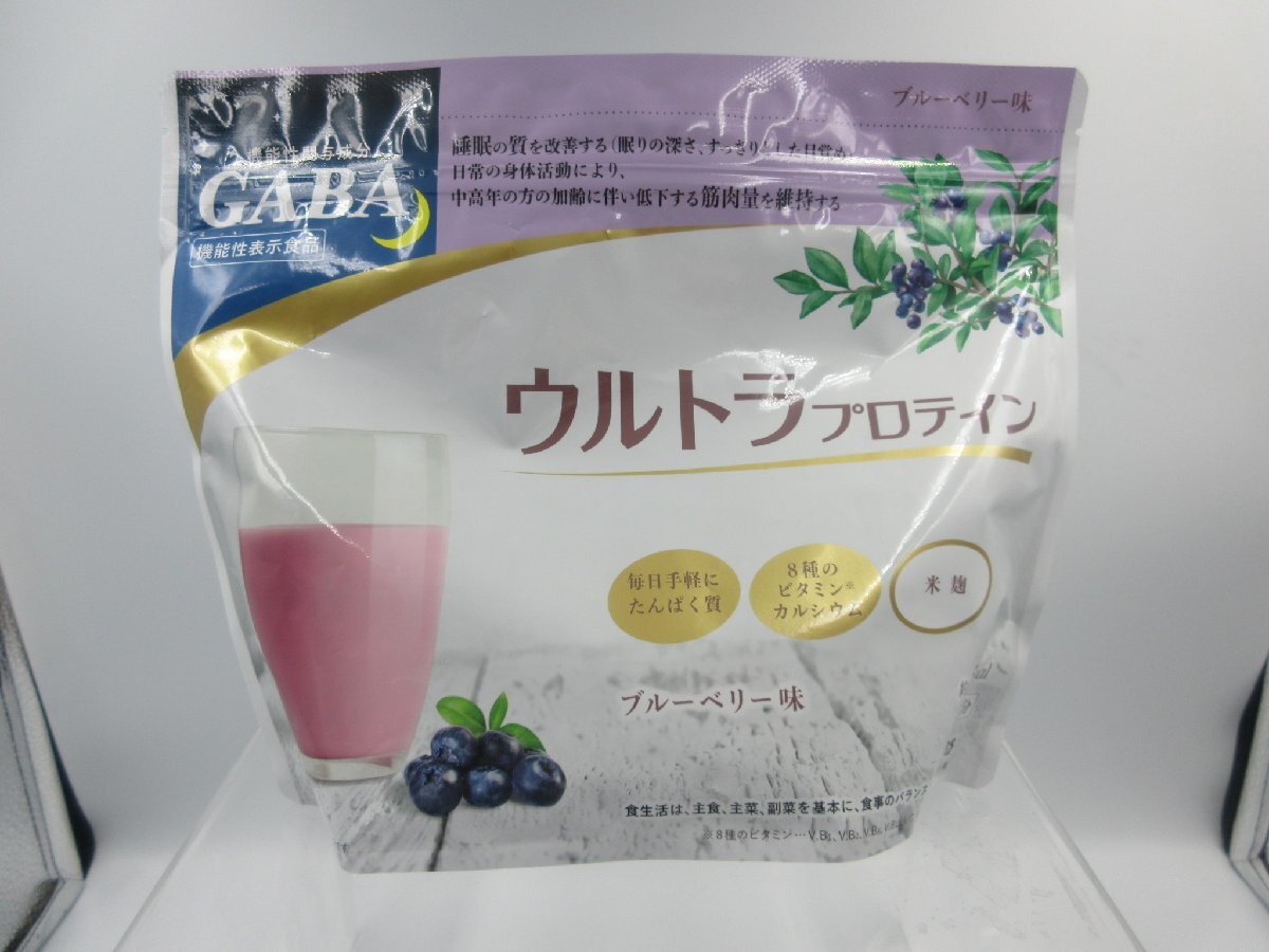 ★☆GABA　ウルトラ　プロテイン　機能性表示食品　27食分　ブルーベリー味　2027年6月迄