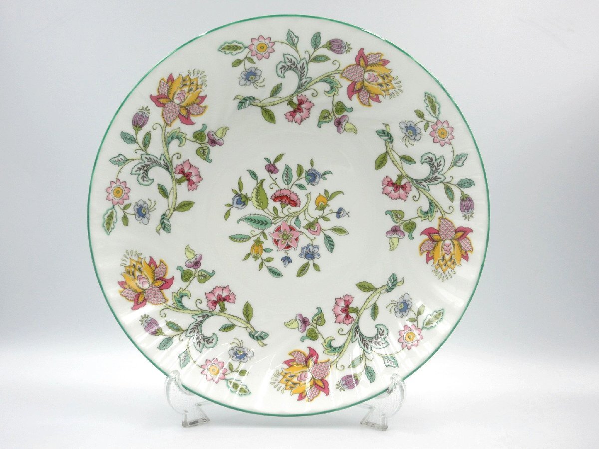 ★◎MINTON HADDON HALL ミントン ハドンホール プレート 21㎝ パスタボウル 皿 深皿 長期個人保管品