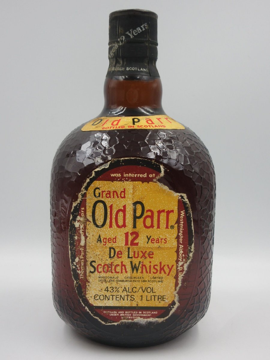★☆Grand Old Par オールドパー　12年　デラックス　1Ｌ　1000ｍｌ　スコッチ