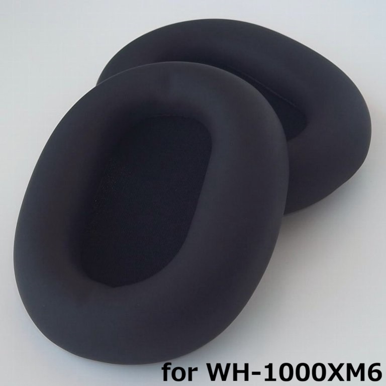 ■SONY WH-1000XM6 ブラック BLK 黒 交換用 ソニー純正 イヤーパッド 良好 ほぼ新品 未使用 送料430円 (1)