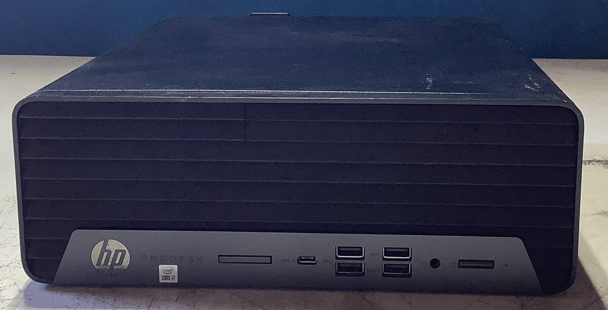 K80511319 HP ProDesk 600 G6 Small Form Factor PC 1点 (元々 intel Core i7 搭載)【通電OK】080623