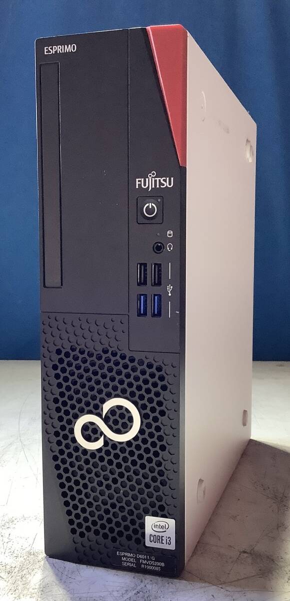 K80515315 FUJITSU ESPRIMO D6011/G 1点 (元々 intel Core i3 10th 搭載)【通電OK、複数出品】080718