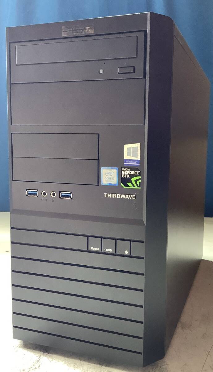 K80522314 THIRDWAVE raytrek MX 1点 (元々 intel Core i7 9th Gen 搭載)【通電OK、複数出品】
