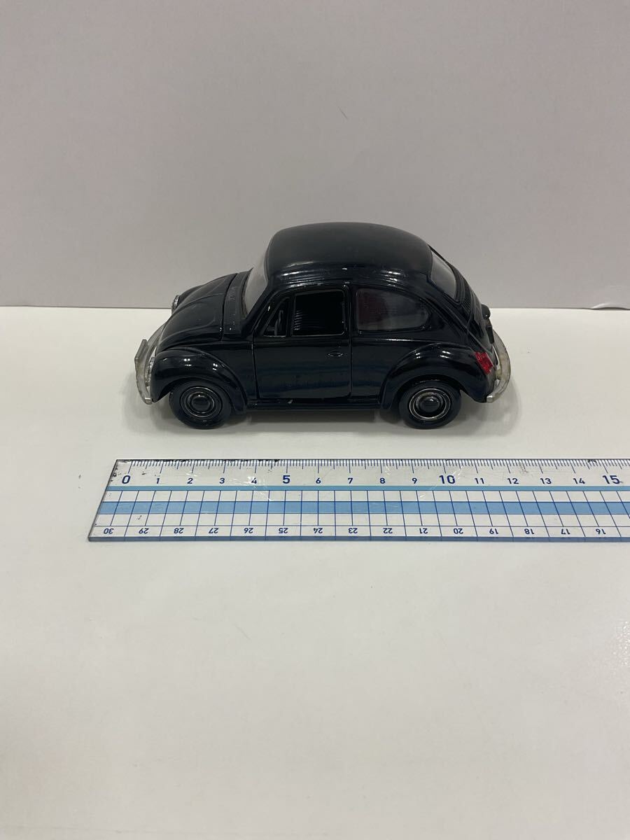 。No.115 フォルクスワーゲン ミニカー ビートル ブラック Volkswagen 当時物 黒　レトロ　