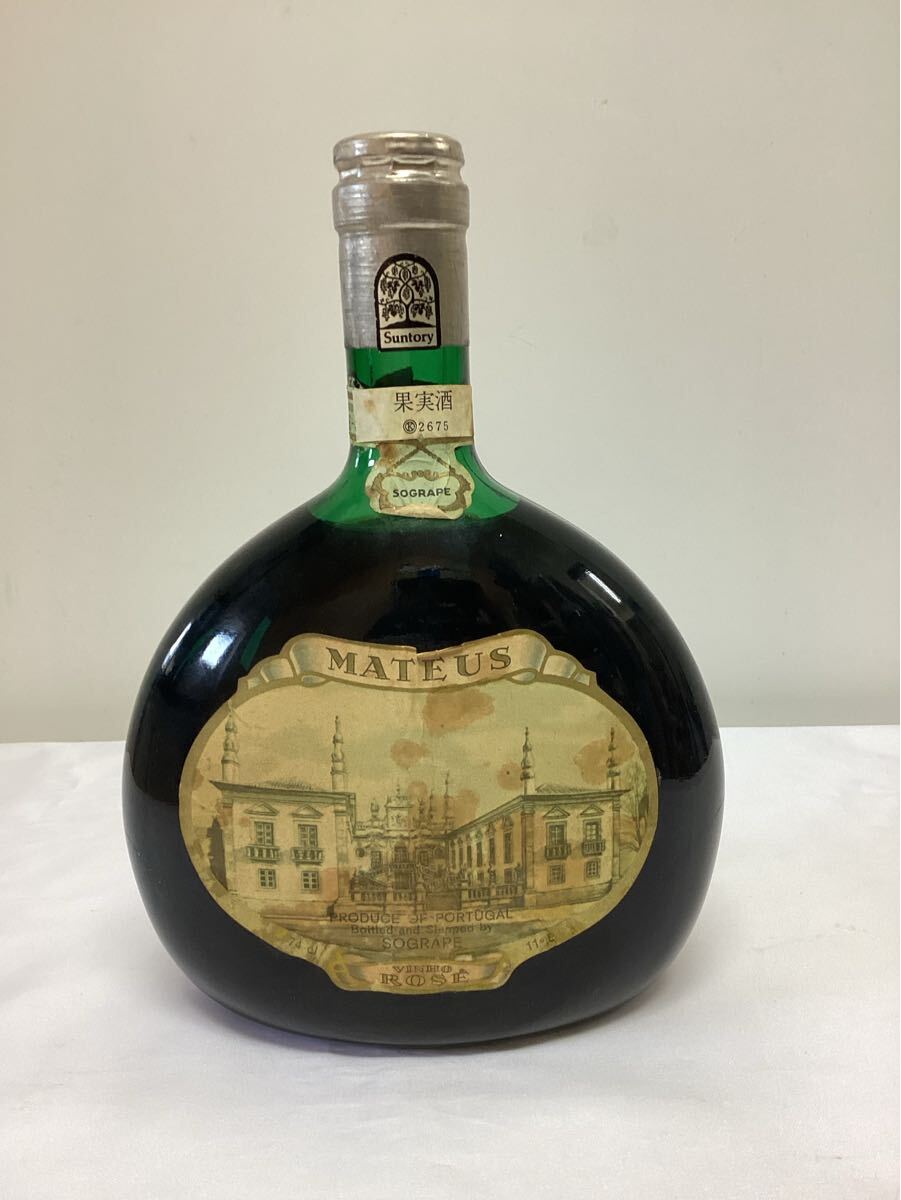 ☆438 未開栓 MATEUS ROSE マテウス ロゼ ポルトガルワイン 720ml