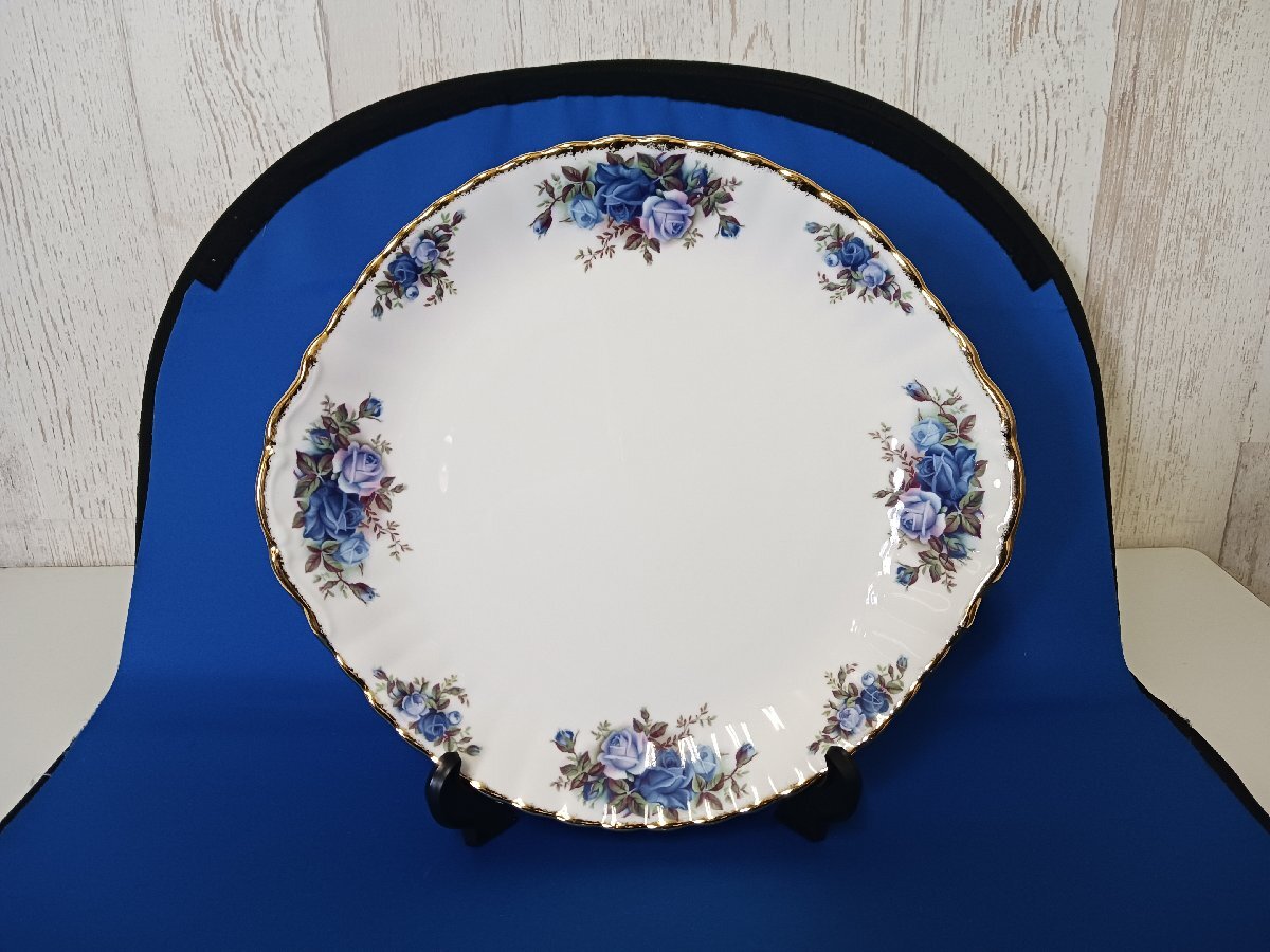 ROYAL ALBERT ロイヤルアルバート　ムーンライトローズ　英国製　ディナープレート（現状品）