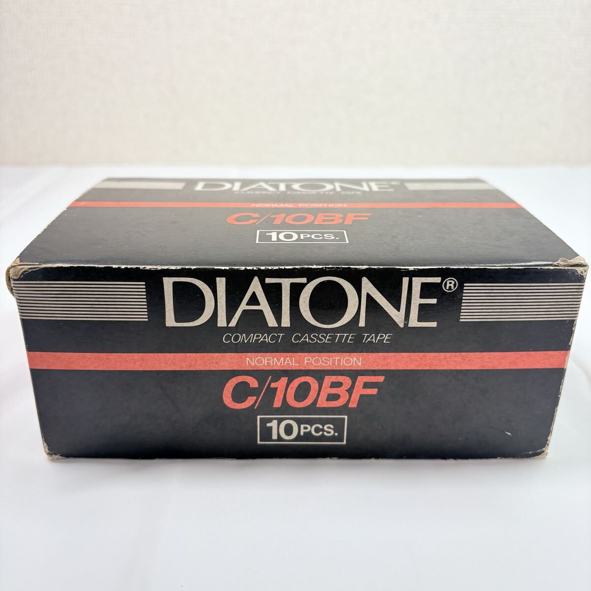 未開封品　DIATONE C/10 BF カセットテープ　10pcs. 三菱電機 記録媒体　レトロ　当時物　箱付き