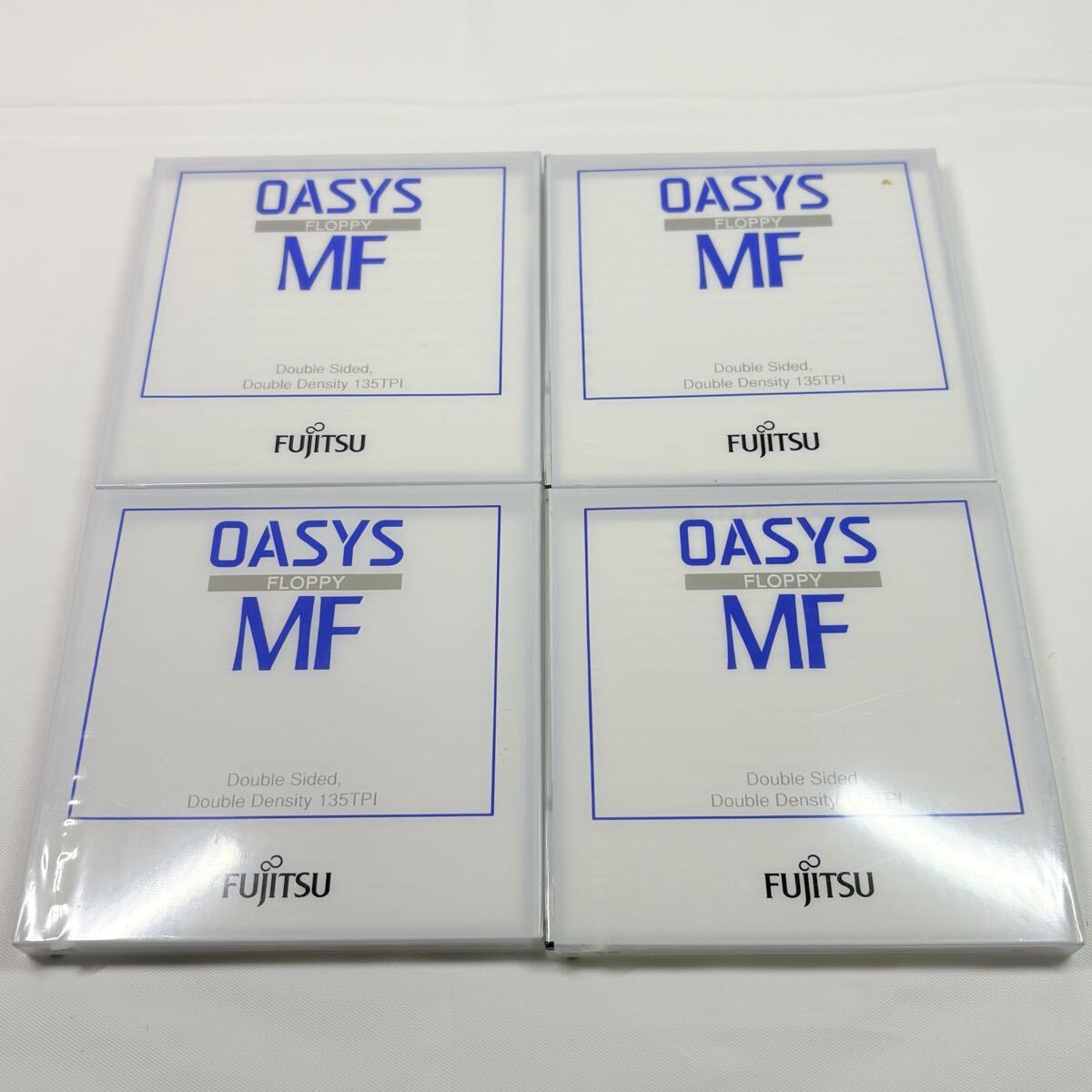 未開封品　富士通 OASYS MF フロッピーディスク 4点まとめ　記録媒体
