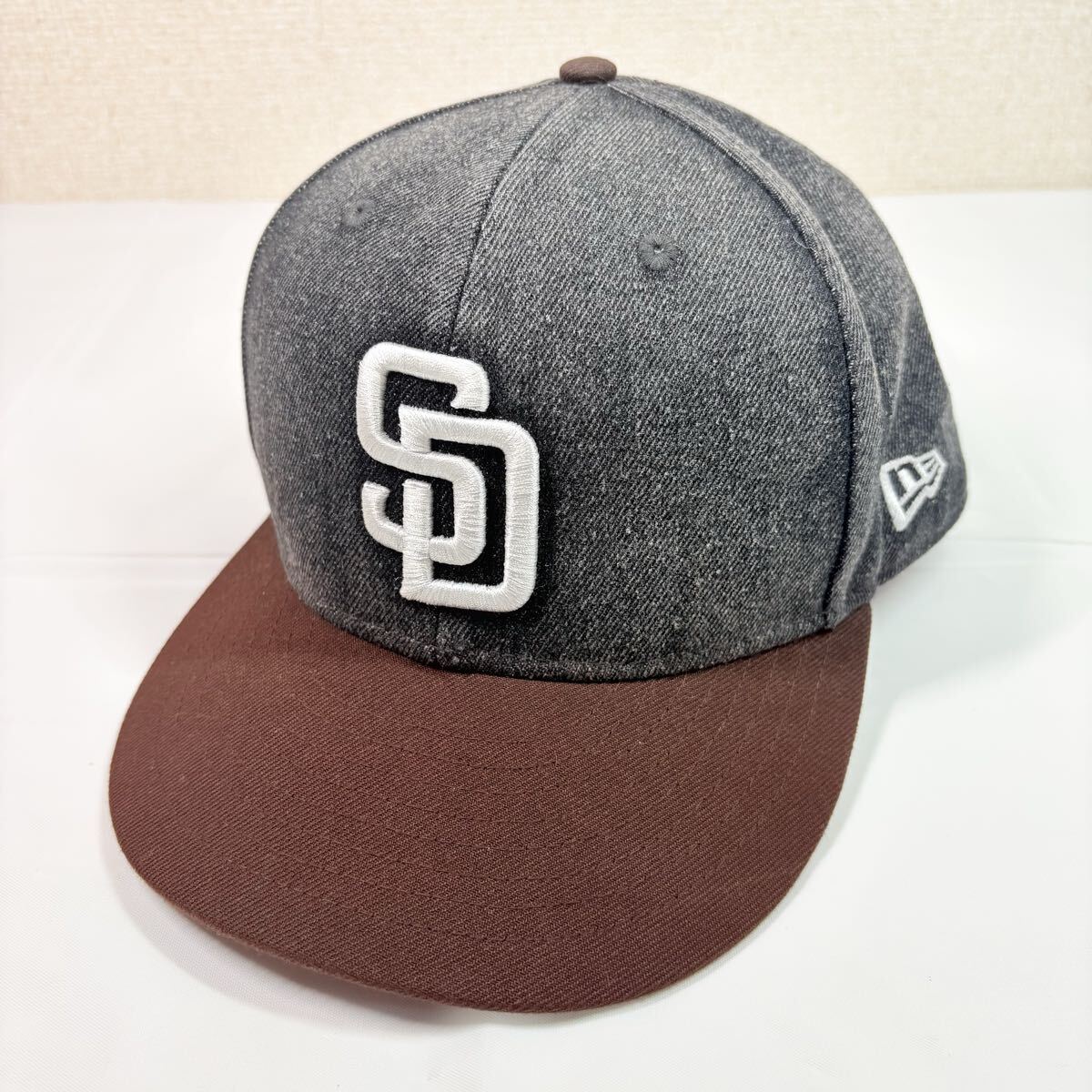 NEW ERA ニューエラ　サンディエゴ・パドレス　ツートーン　キャップ　帽子　58.7cm 古着