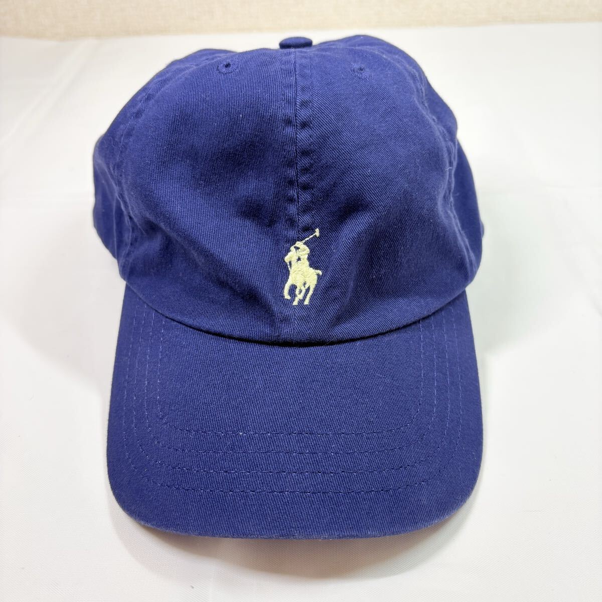 POLO RALPH LAUREN ポロラルフローレン　キャップ　帽子　ネイビー　メンズ　レディース　古着