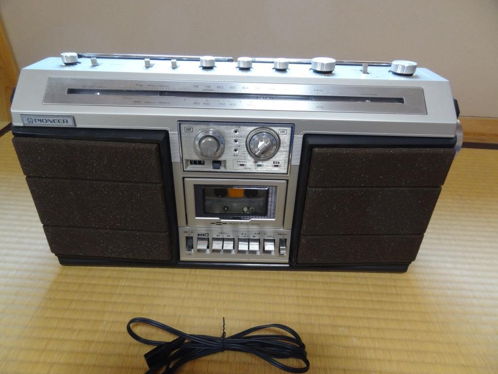 PIONEER パイオニア ラジカセ SK-80TV 中古品