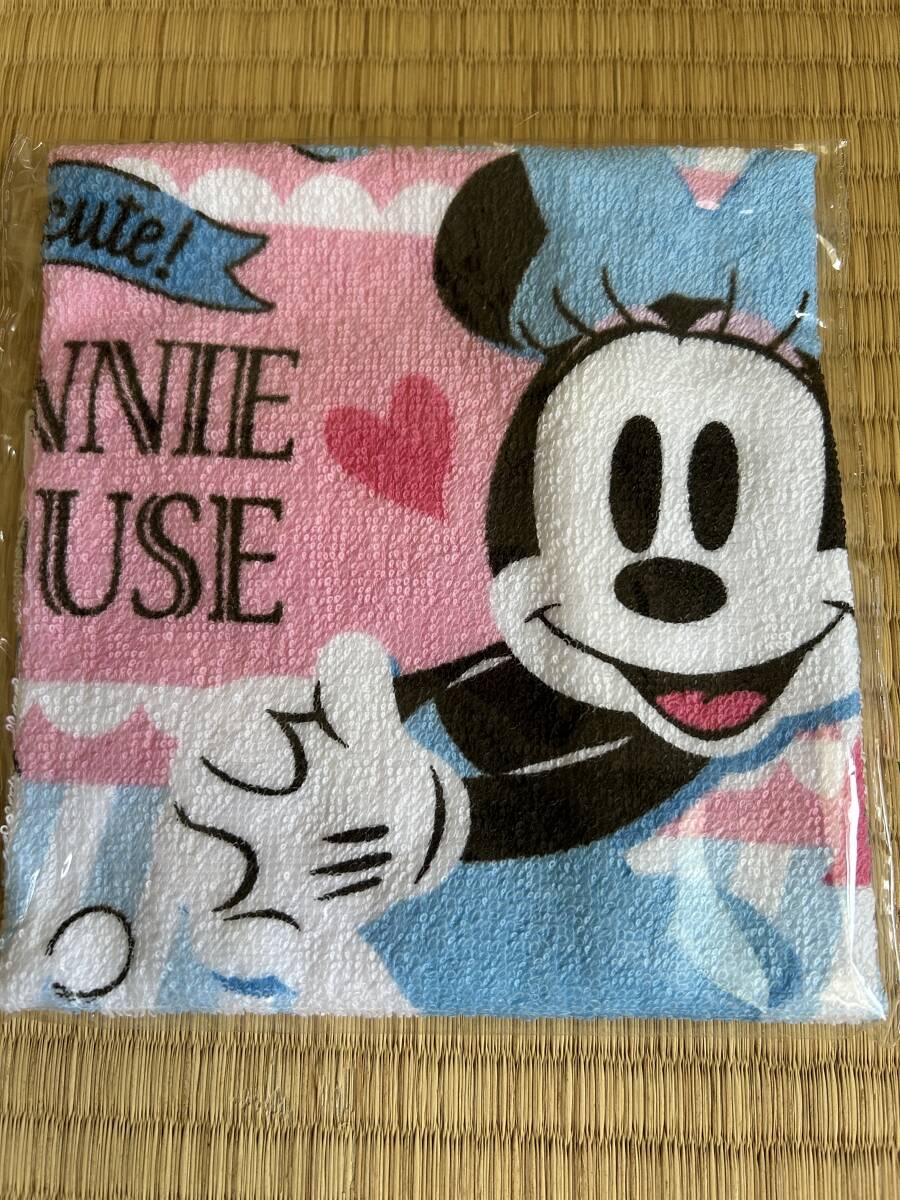 【新品・未開封】ミニーマウス　ハンドタオル