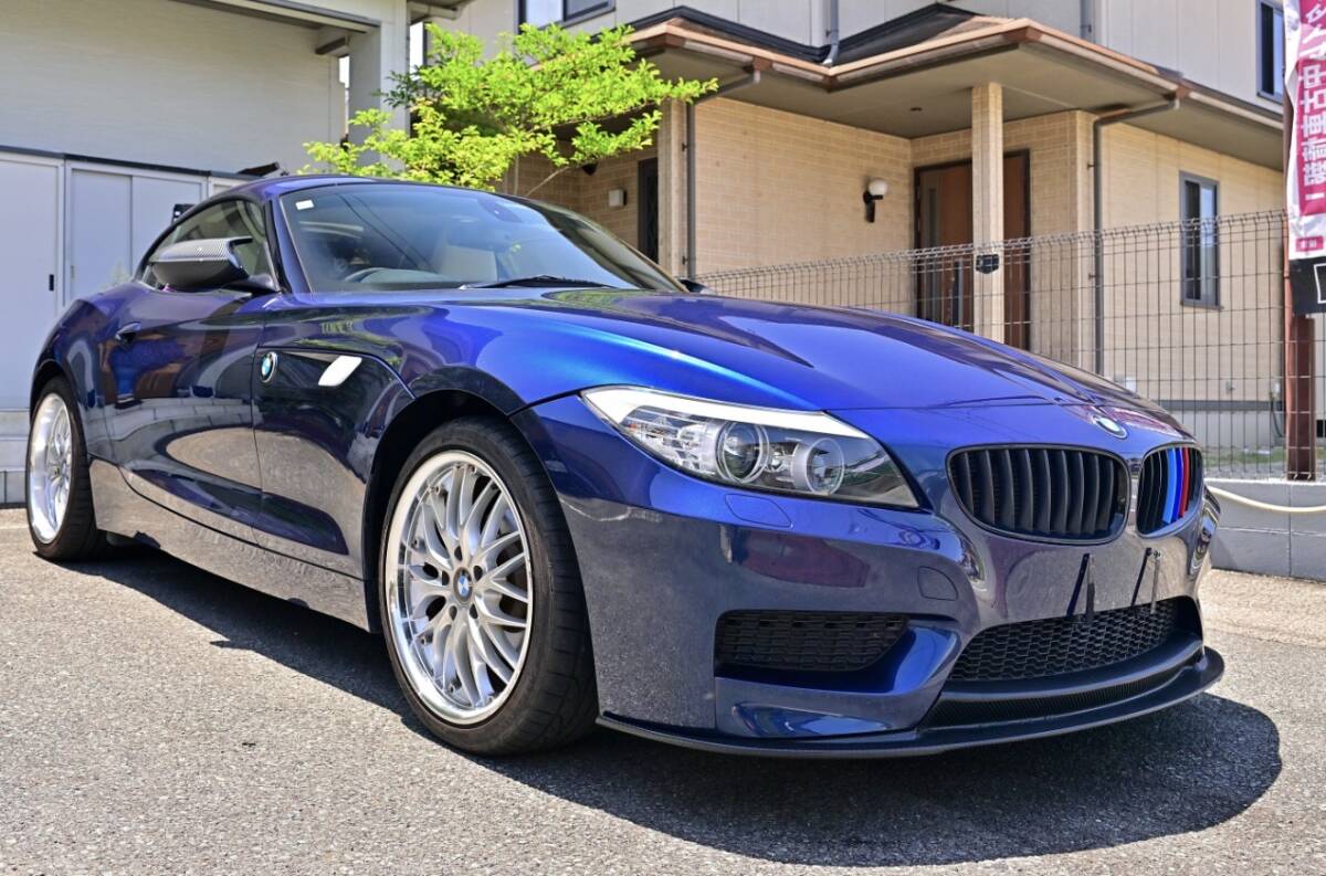 【希少】BMW Z4 LM25 s drive 23i ハイライン 3D design × supersprintマフラー × BBS18AW × KW車高調 予備車検2年付
