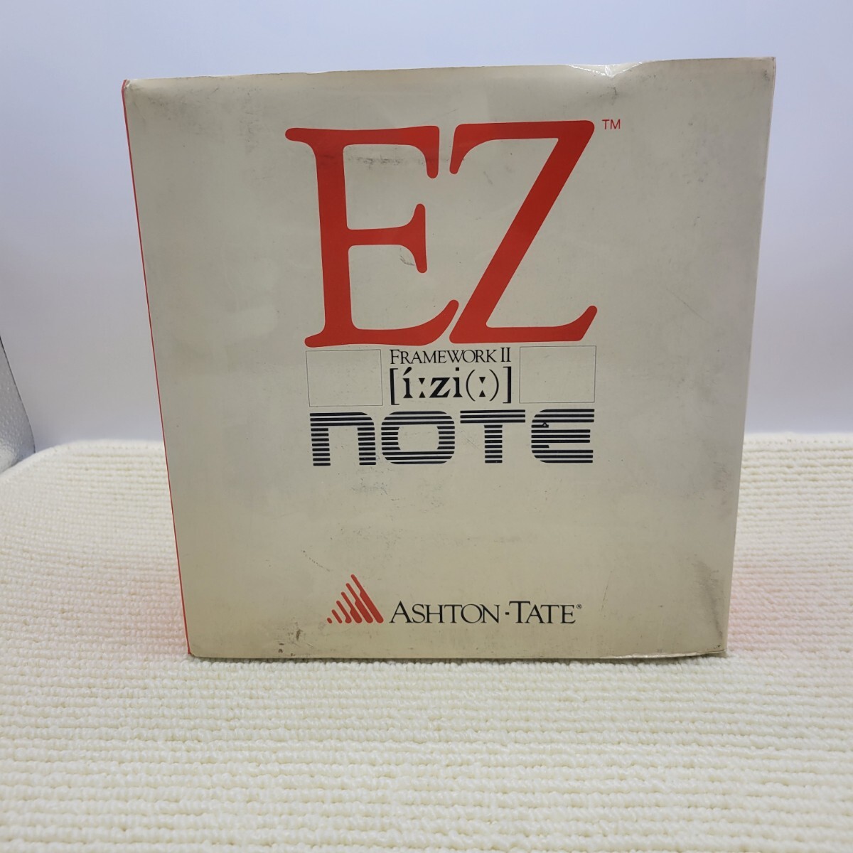 Ashton-Tate FRAMEWORK II EZ note PC-9801 未開封 フロッピーソフト