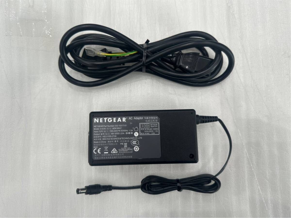 【NETGEAR】 純正 ネットギア 純正 ACアダプター AD8190LF 48V 1.25 在庫多数　送料無料
