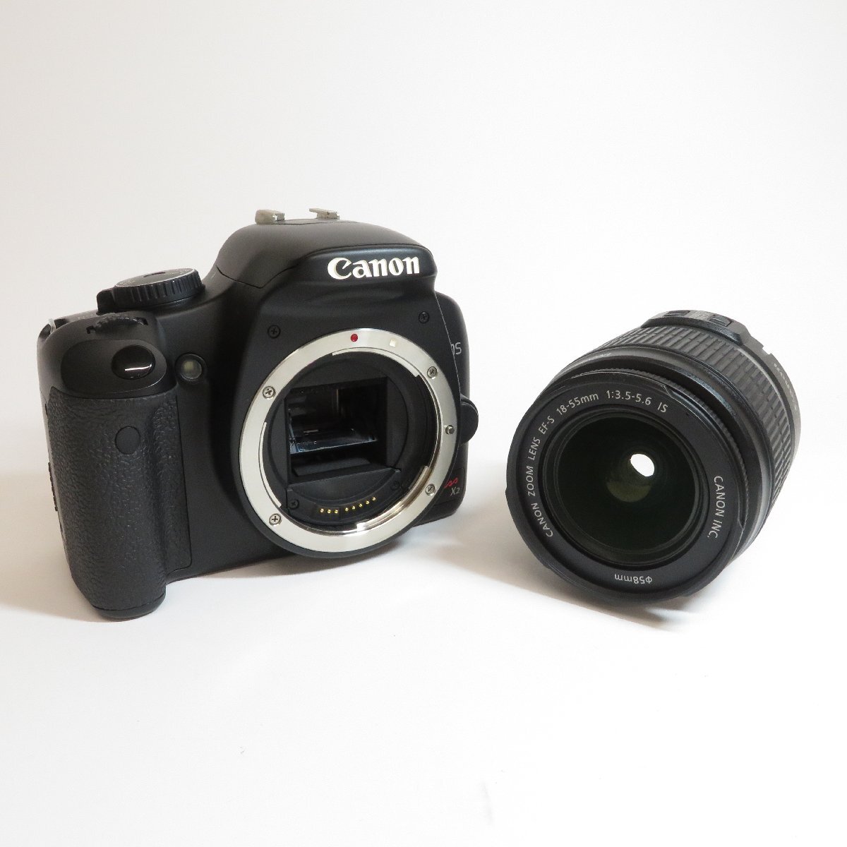 Canon キャノン EOS Kiss X2 EF-S 18-55 IS キット 12054632 中古品
