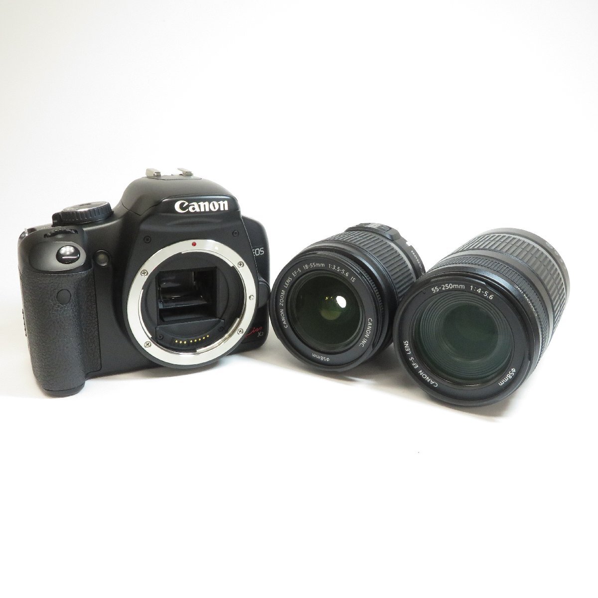 Canon キャノン EOS Kiss X2 ダブルズームレンズキット 729104306 中古品