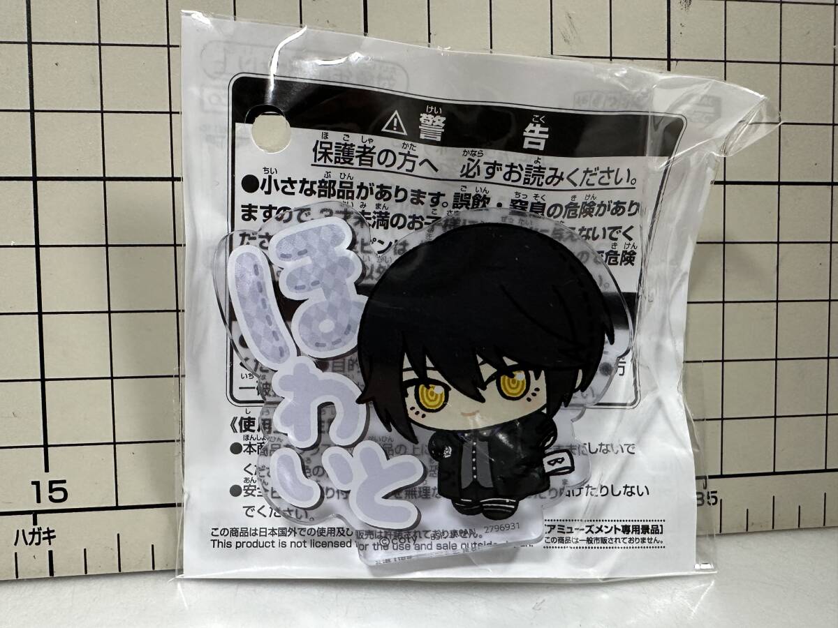 魔法使いの約束　まほやく　ちびぐるみポーズ！　アクリルバッジ　プライズ　アミューズメント　景品　ホワイト　ほわいと