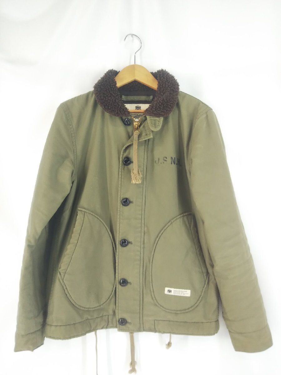 NEIGHBORHOOD ネイバーフッド N-1D C-JKT デッキジャケット ブルゾン オリーブ 142NYNH-JKM01 Mサイズ