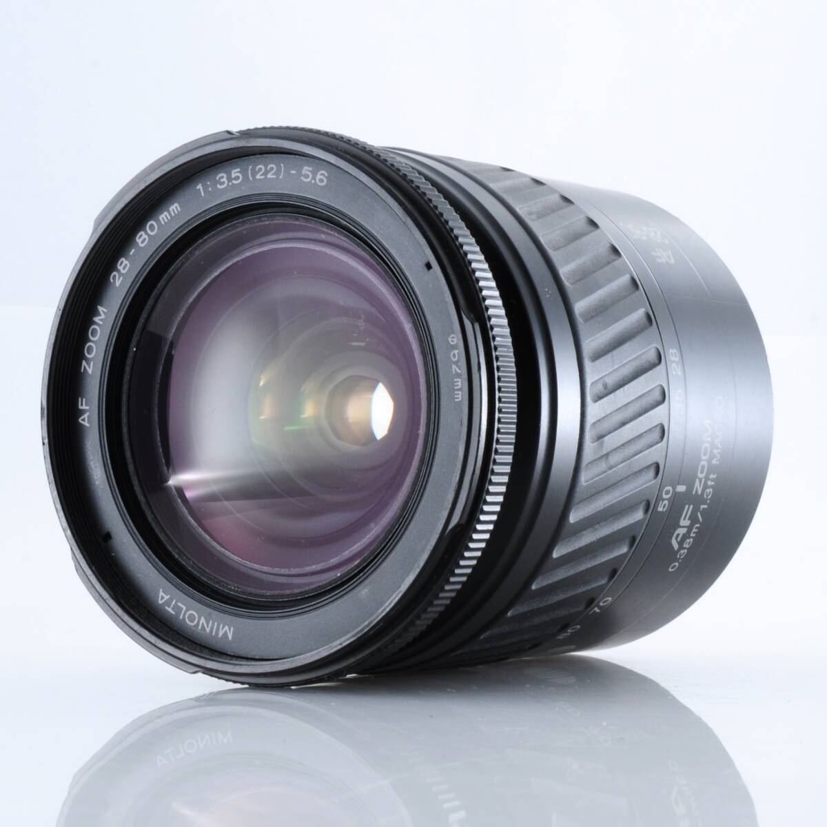 1円～くもりあります【ミノルタ】Minolta AF ZOOM 28-80mm F3.5(22)-5.6 φ62mm 標準ズームレンズ #R372
