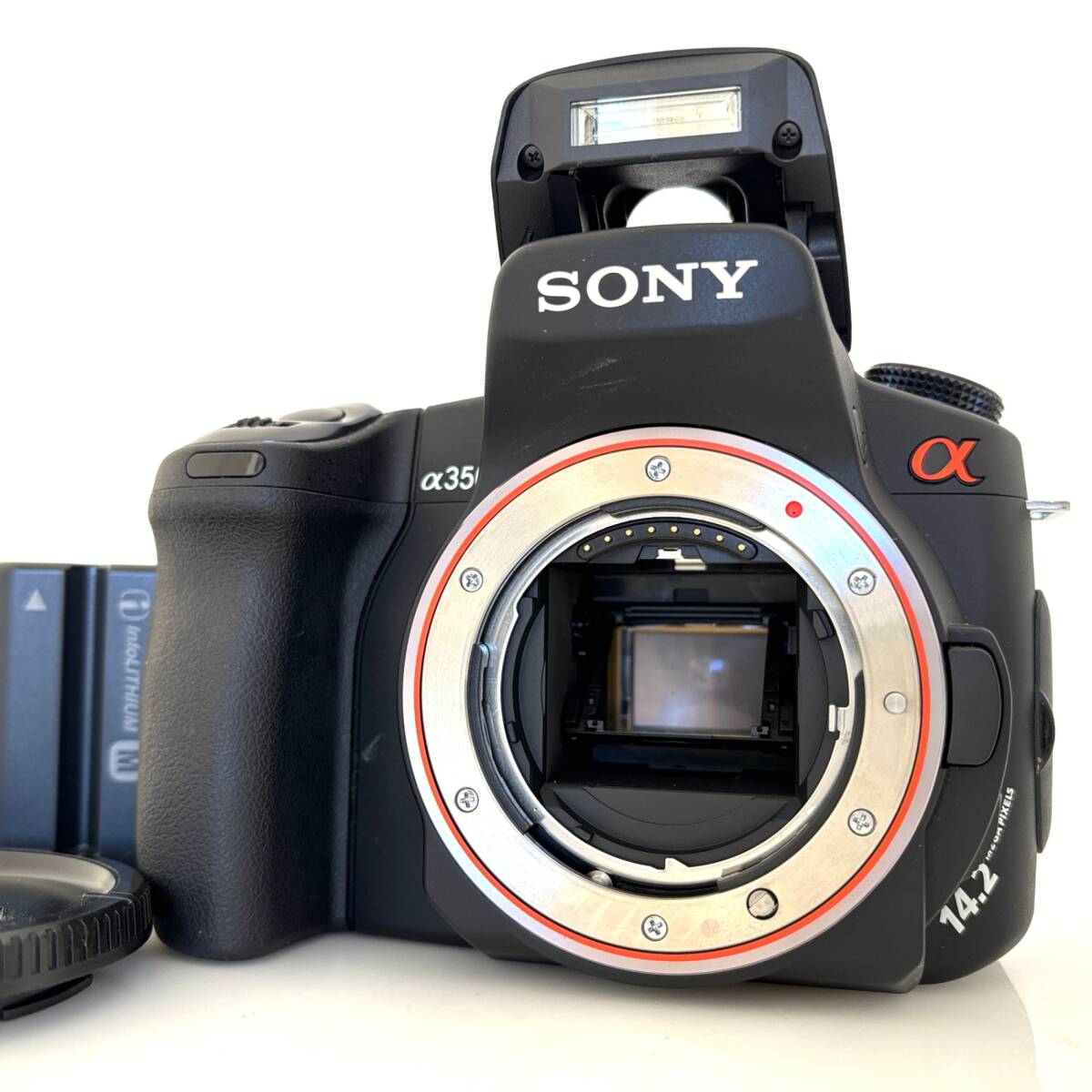 【ソニー】SONY α350 デジタル一眼レフ＋バッテリー付き #R528a