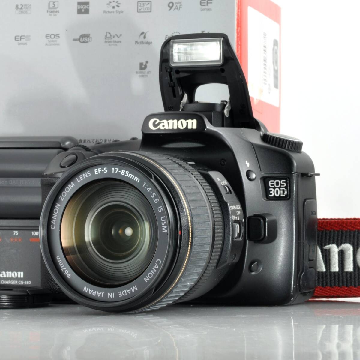 期間限定特価【キヤノン】CANON EOS 30D ＋ EF-S 17-85MM F4-5.6 IS USM ＋元箱 #T244A