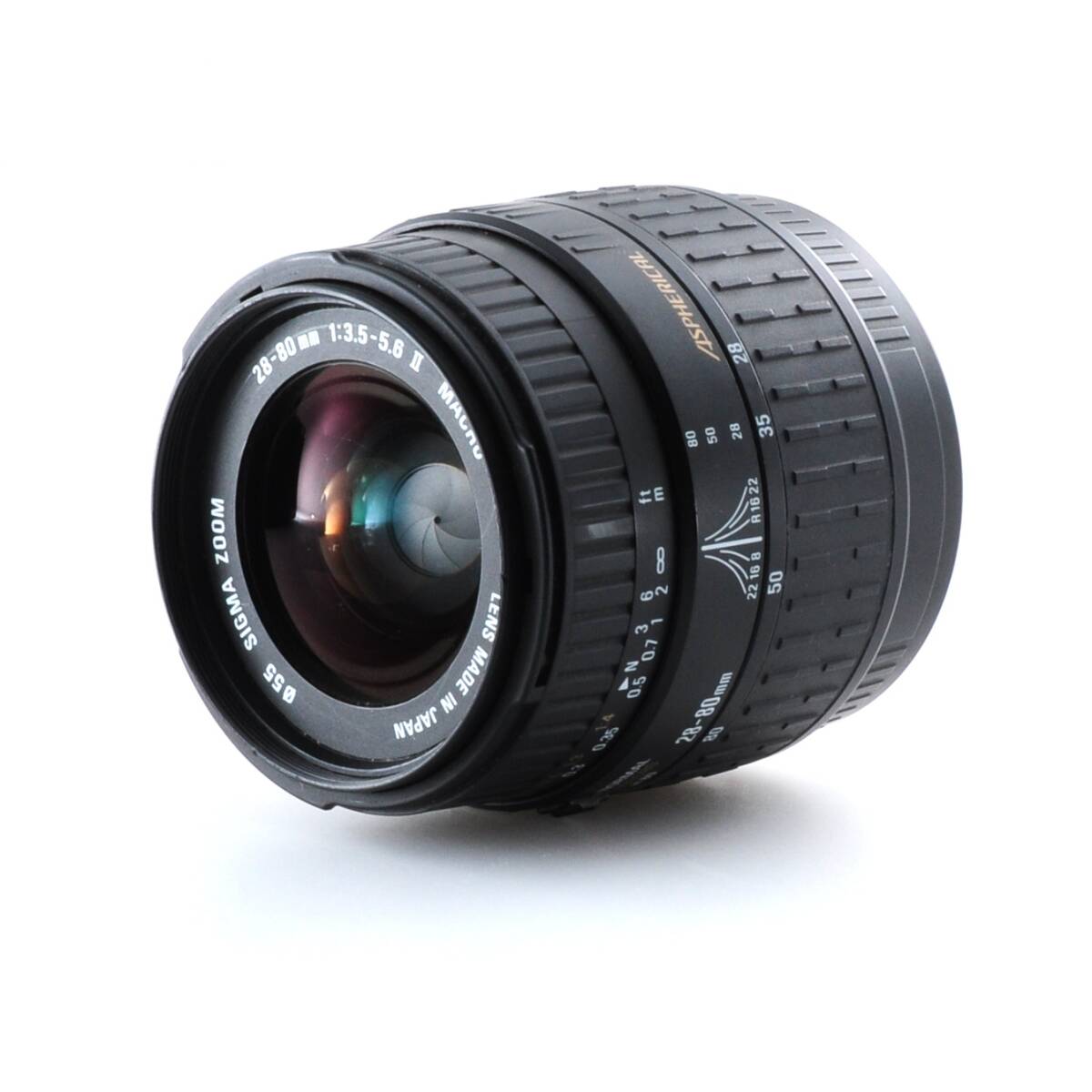 1円スタート 薄カビ薄くもりありの為超特価【シグマ】SIGMA ZOOM 28-80mm F3.5-5.6 II MACRO ミノルタAマウント #S331B
