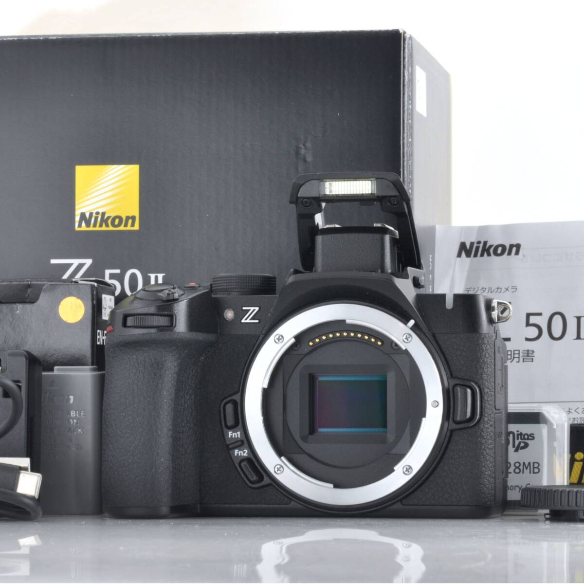 8月限定5千円引き中（129,999円⇒124,999円）【ニコン】Nikon Z50 II デジタルカメラ +SDカード、充電ケーブル、バッテリー付き #T518