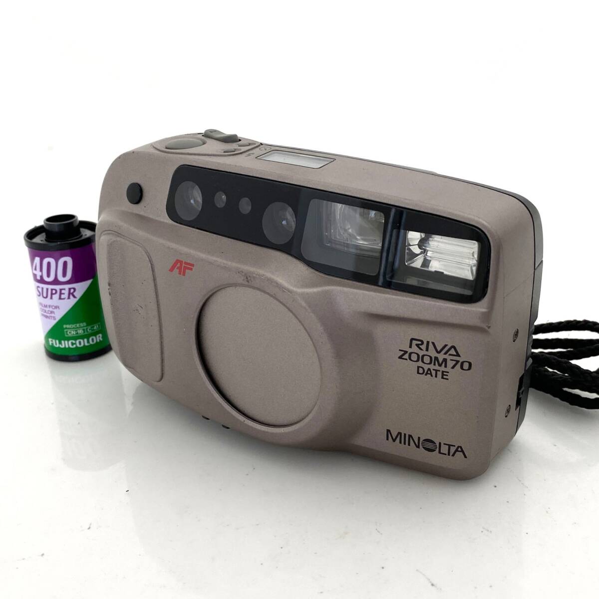 【ミノルタ】Minolta RIVA ZOOM 70 フィルムカメラ #T593