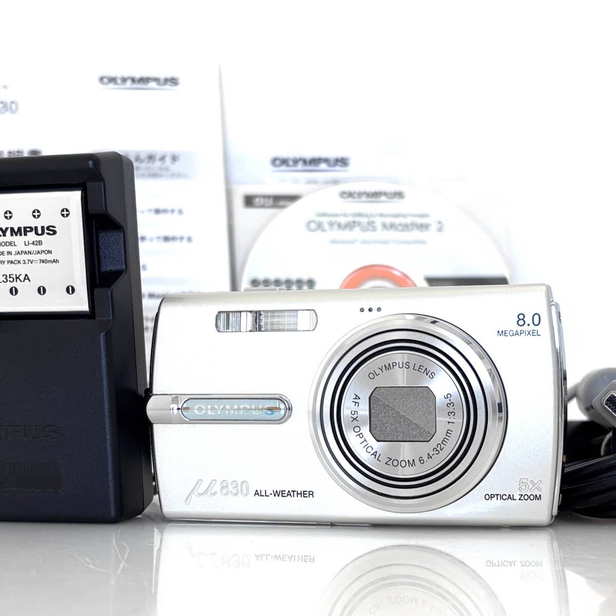 【オリンパス】OLYMPUS μ830 コンパクトデジタルカメラ #T166