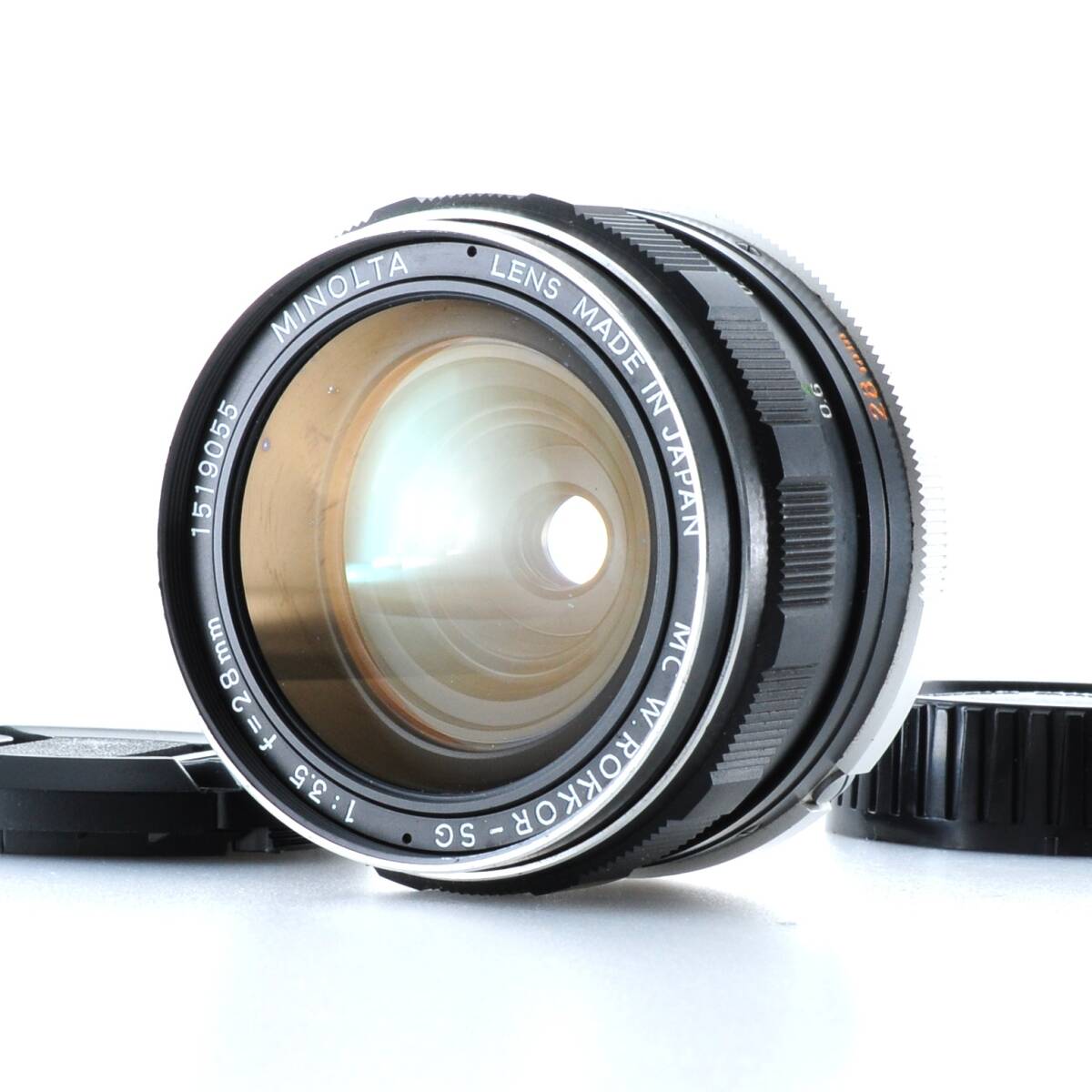 【ミノルタ】Minolta MC W.ROKKOR SG 28mm F3.5 MF 広角レンズ #T607
