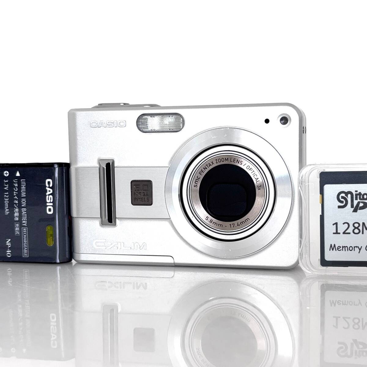 【カシオ】CASIO EXILIM EX-Z57 デジタルカメラ SDカード付き #T457