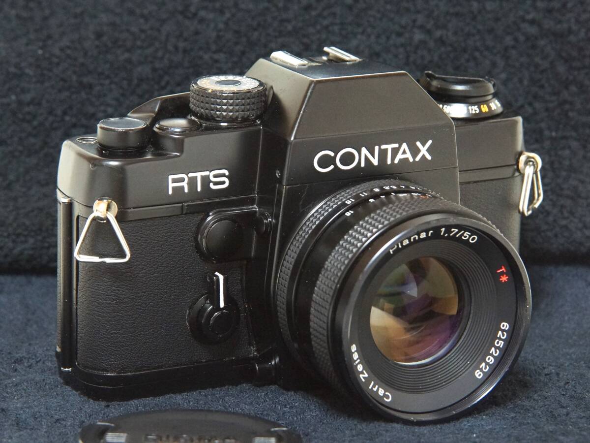 CONTAX RTS（初代） Carl Zeiss Planar50mmF1.7T＊単焦点レンズセット【Operation Confirmed・動作確認済】