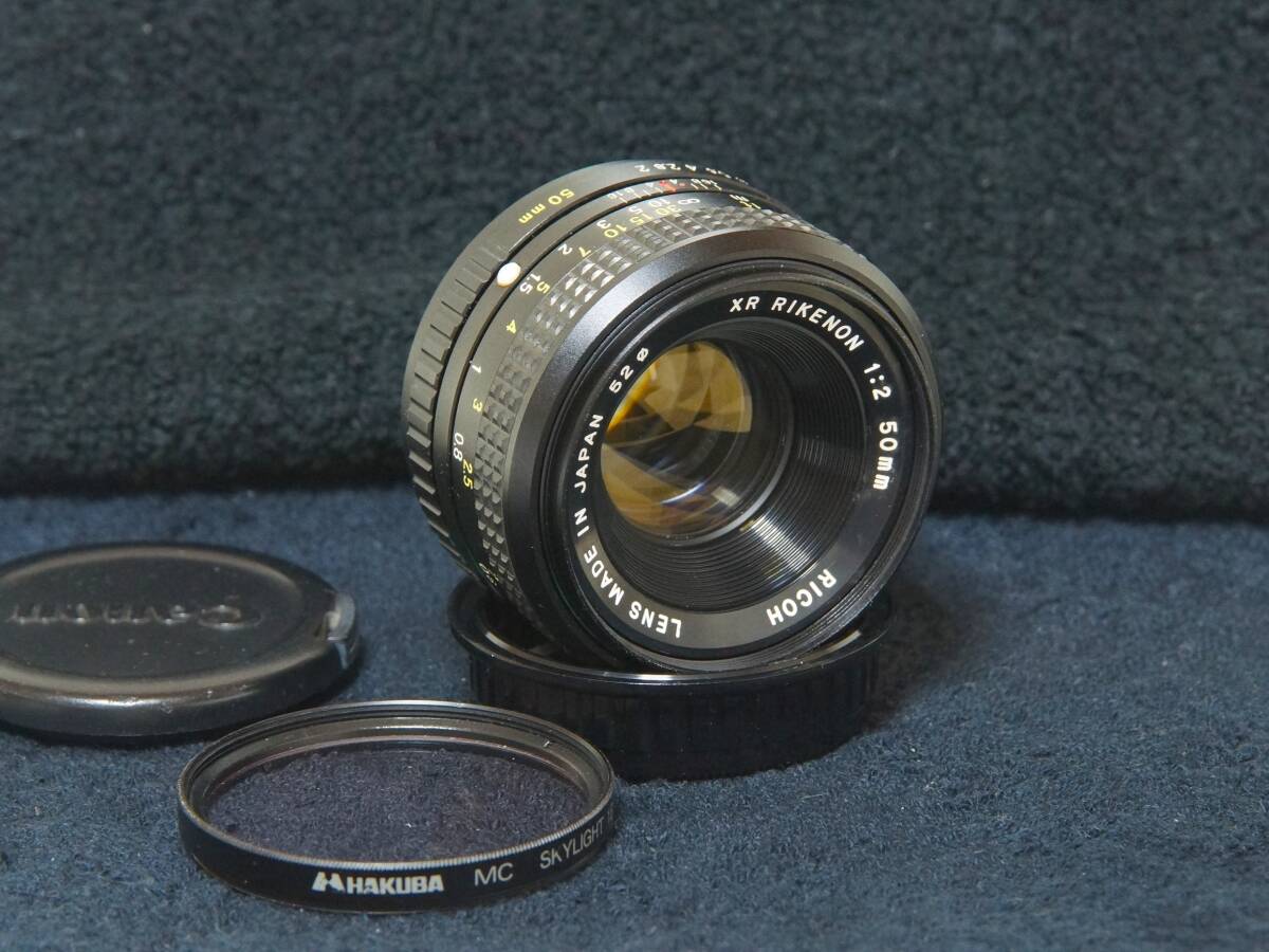 RICOH XR　RIKENON 50mmF2.0 【Operation Confirmed・動作確認済】