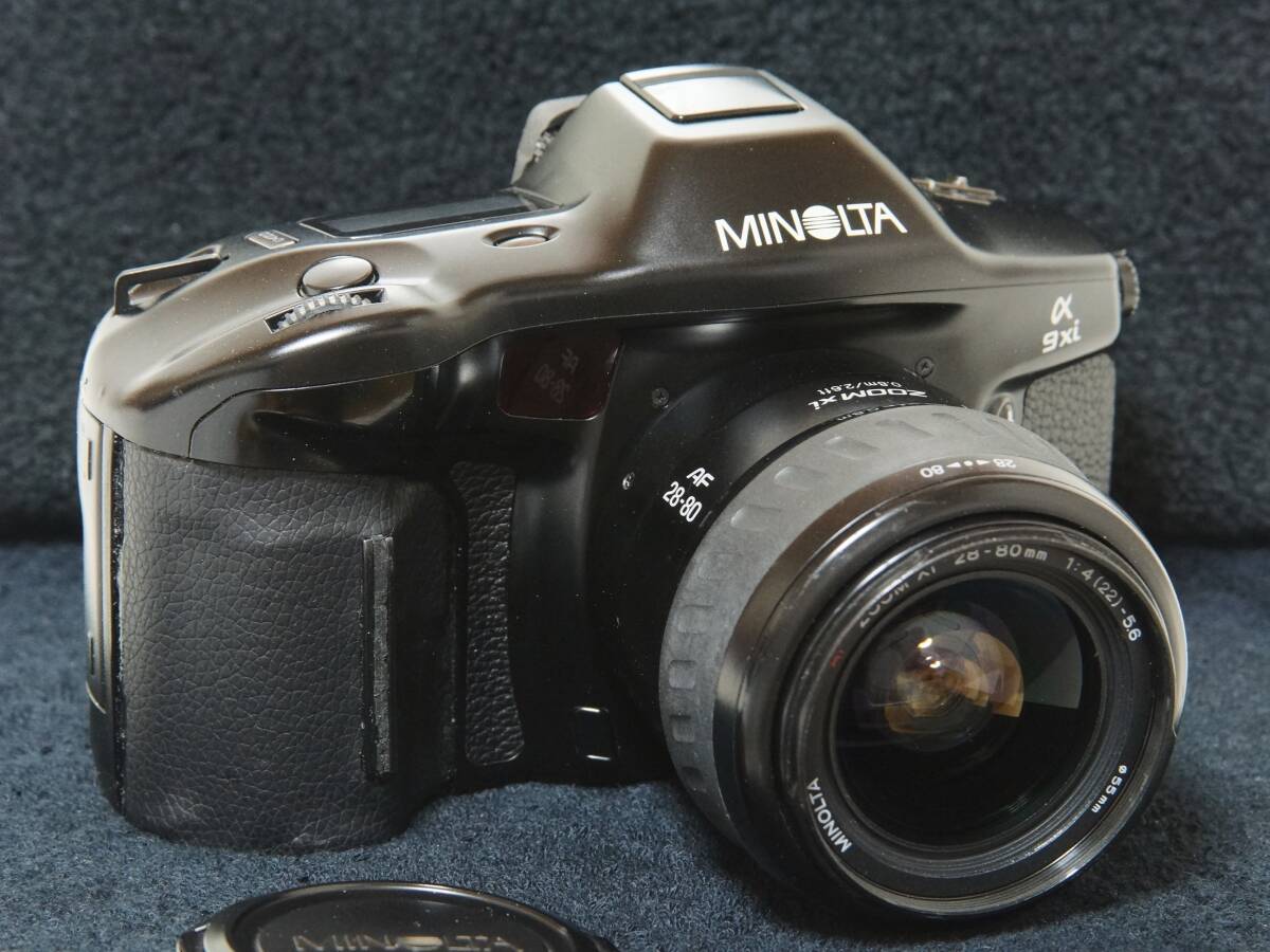 MINOLTA α９xi(DYNAX,MAXXUM) AF Xi ZOOM28-80mmF４-5.6標準ズームセット【Operation Confirmed・動作確認済】　