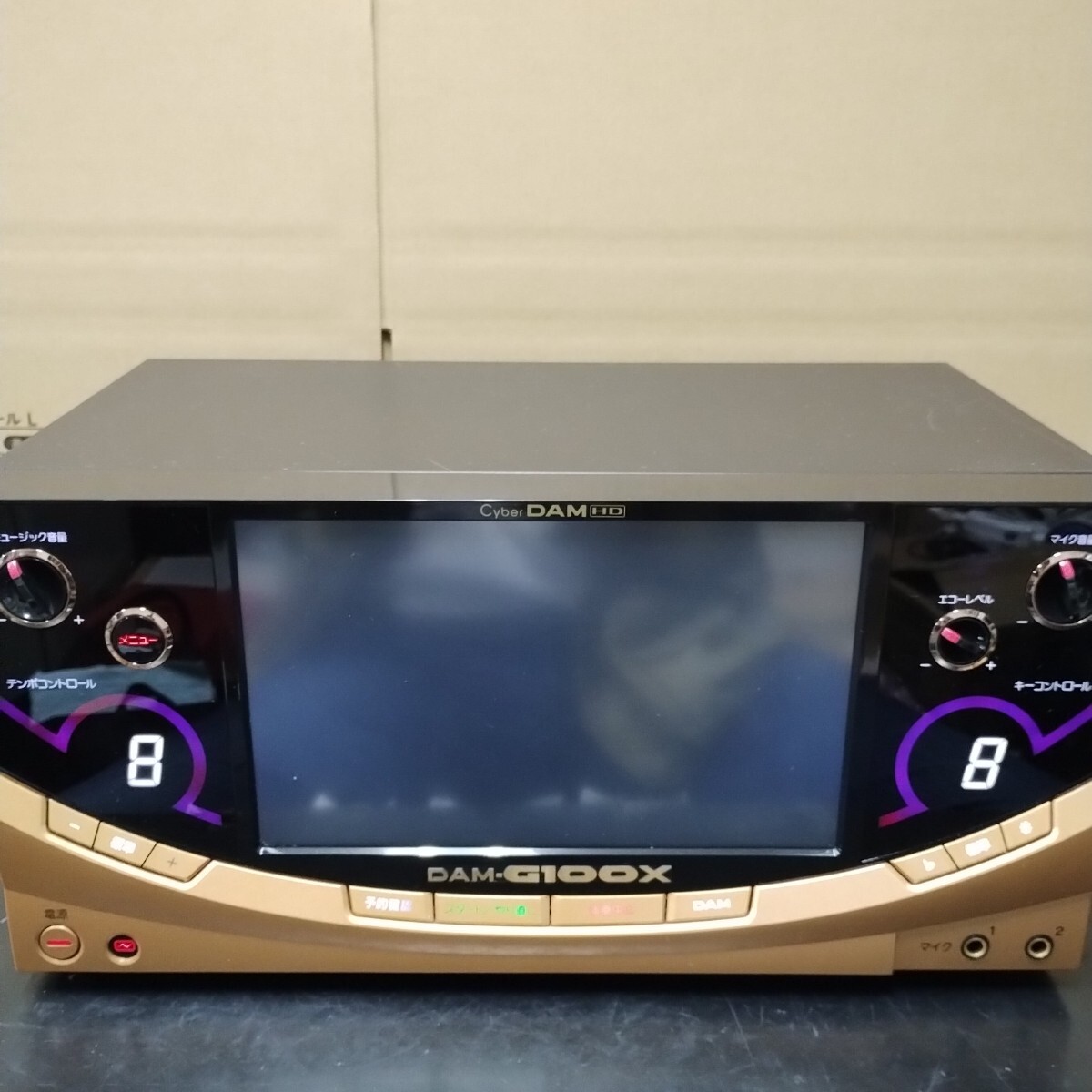 SFZ9 訳あり 業務用 第一興商　DAM コントローラー　DAM-G100X 中古 点検動作品 ハードディスク無し 映像/音声/電源故障などに